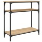 vidaXL Konsolentisch Sonoma-Eiche 75x29x75 cm Holzwerkstoff vidaXL Konsolentisch Sonoma-Eiche 75x29x75 cm Holzwerkstoff
