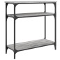 vidaXL Konsolentisch Grau Sonoma 75x29x75 cm Holzwerkstoff vidaXL Konsolentisch Grau Sonoma 75x29x75 cm Holzwerkstoff
