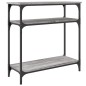 vidaXL Konsolentisch Grau Sonoma 75x29x75 cm Holzwerkstoff vidaXL Konsolentisch Grau Sonoma 75x29x75 cm Holzwerkstoff