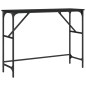 vidaXL Konsolentisch Schwarz 100x32x75 cm Holzwerkstoff vidaXL Konsolentisch Schwarz 100x32x75 cm Holzwerkstoff