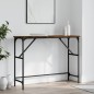 vidaXL Konsolentisch Räuchereiche 100x32x75 cm Holzwerkstoff vidaXL Konsolentisch Räuchereiche 100x32x75 cm Holzwerkstoff