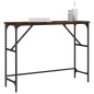 vidaXL Konsolentisch Räuchereiche 100x32x75 cm Holzwerkstoff vidaXL Konsolentisch Räuchereiche 100x32x75 cm Holzwerkstoff
