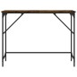 vidaXL Konsolentisch Räuchereiche 100x32x75 cm Holzwerkstoff vidaXL Konsolentisch Räuchereiche 100x32x75 cm Holzwerkstoff