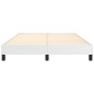 vidaXL Bettgestell Weiß 140x190 cm Kunstleder vidaXL Bettgestell Weiß 140x190 cm Kunstleder