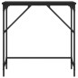 vidaXL Konsolentisch Schwarz 75x32x75 cm Holzwerkstoff vidaXL Konsolentisch Schwarz 75x32x75 cm Holzwerkstoff