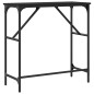 vidaXL Konsolentisch Schwarz 75x32x75 cm Holzwerkstoff vidaXL Konsolentisch Schwarz 75x32x75 cm Holzwerkstoff