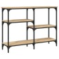 vidaXL Konsolentisch Sonoma-Eiche 102x29x75 cm Holzwerkstoff vidaXL Konsolentisch Sonoma-Eiche 102x29x75 cm Holzwerkstoff