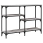 vidaXL Konsolentisch Grau Sonoma 102x29x75 cm Holzwerkstoff vidaXL Konsolentisch Grau Sonoma 102x29x75 cm Holzwerkstoff
