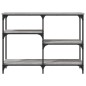 vidaXL Konsolentisch Grau Sonoma 102x29x75 cm Holzwerkstoff vidaXL Konsolentisch Grau Sonoma 102x29x75 cm Holzwerkstoff