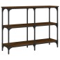 vidaXL Konsolentisch Braun Eichen-Optik 100x29x75 cm Holzwerkstoff vidaXL Konsolentisch Braun Eichen-Optik 100x29x75 cm Holzwerkstoff