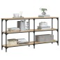 vidaXL Konsolentisch Sonoma-Eiche 150x29x75 cm Holzwerkstoff vidaXL Konsolentisch Sonoma-Eiche 150x29x75 cm Holzwerkstoff