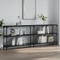 vidaXL Konsolentisch Schwarz 200x29x75 cm Holzwerkstoff vidaXL Konsolentisch Schwarz 200x29x75 cm Holzwerkstoff
