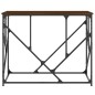 vidaXL Konsolentisch Braun Eichen-Optik 100x40x80 cm Holzwerkstoff vidaXL Konsolentisch Braun Eichen-Optik 100x40x80 cm Holzwerkstoff