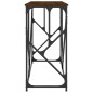 vidaXL Konsolentisch Braun Eichen-Optik 100x40x80 cm Holzwerkstoff vidaXL Konsolentisch Braun Eichen-Optik 100x40x80 cm Holzwerkstoff