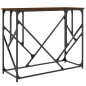 vidaXL Konsolentisch Braun Eichen-Optik 100x40x80 cm Holzwerkstoff vidaXL Konsolentisch Braun Eichen-Optik 100x40x80 cm Holzwerkstoff