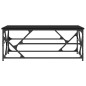vidaXL Couchtisch Schwarz 100x50x40 cm Holzwerkstoff vidaXL Couchtisch Schwarz 100x50x40 cm Holzwerkstoff