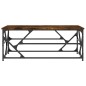 vidaXL Couchtisch Räuchereiche 100x50x40 cm Holzwerkstoff vidaXL Couchtisch Räuchereiche 100x50x40 cm Holzwerkstoff