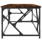 vidaXL Couchtisch Räuchereiche 100x50x40 cm Holzwerkstoff vidaXL Couchtisch Räuchereiche 100x50x40 cm Holzwerkstoff
