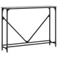 vidaXL Konsolentisch Grau Sonoma 102x22,5x75 cm Holzwerkstoff vidaXL Konsolentisch Grau Sonoma 102x22,5x75 cm Holzwerkstoff
