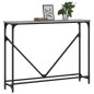 vidaXL Konsolentisch Grau Sonoma 102x22,5x75 cm Holzwerkstoff vidaXL Konsolentisch Grau Sonoma 102x22,5x75 cm Holzwerkstoff
