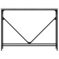 vidaXL Konsolentisch Grau Sonoma 102x22,5x75 cm Holzwerkstoff vidaXL Konsolentisch Grau Sonoma 102x22,5x75 cm Holzwerkstoff