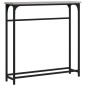 vidaXL Konsolentisch Grau Sonoma 75x19,5x75 cm Holzwerkstoff vidaXL Konsolentisch Grau Sonoma 75x19,5x75 cm Holzwerkstoff