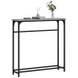 vidaXL Konsolentisch Grau Sonoma 75x19,5x75 cm Holzwerkstoff vidaXL Konsolentisch Grau Sonoma 75x19,5x75 cm Holzwerkstoff