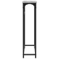 vidaXL Konsolentisch Grau Sonoma 75x19,5x75 cm Holzwerkstoff vidaXL Konsolentisch Grau Sonoma 75x19,5x75 cm Holzwerkstoff