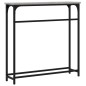 vidaXL Konsolentisch Grau Sonoma 75x19,5x75 cm Holzwerkstoff vidaXL Konsolentisch Grau Sonoma 75x19,5x75 cm Holzwerkstoff