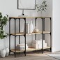 vidaXL Konsolentisch Sonoma-Eiche 102x35x90 cm Holzwerkstoff vidaXL Konsolentisch Sonoma-Eiche 102x35x90 cm Holzwerkstoff