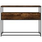 vidaXL Konsolentisch Räuchereiche 100x40x75 cm Holzwerkstoff vidaXL Konsolentisch Räuchereiche 100x40x75 cm Holzwerkstoff