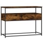 vidaXL Konsolentisch Räuchereiche 100x40x75 cm Holzwerkstoff vidaXL Konsolentisch Räuchereiche 100x40x75 cm Holzwerkstoff