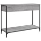 vidaXL Konsolentisch Grau Sonoma 100x34,5x75 cm Holzwerkstoff vidaXL Konsolentisch Grau Sonoma 100x34,5x75 cm Holzwerkstoff