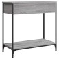 vidaXL Konsolentisch Grau Sonoma 75x34,5x75 cm Holzwerkstoff vidaXL Konsolentisch Grau Sonoma 75x34,5x75 cm Holzwerkstoff
