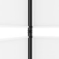 vidaXL 4-tlg. Paravent Weiß 200x180 cm Stoff vidaXL 4-tlg. Paravent Weiß 200x180 cm Stoff