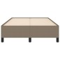 vidaXL Bettgestell Taupe 120x200 cm Stoff vidaXL Bettgestell Taupe 120x200 cm Stoff