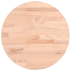 vidaXL Tischplatte Ø30x2,5 cm Rund Massivholz Buche