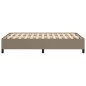 vidaXL Bettgestell Taupe 120x200 cm Stoff vidaXL Bettgestell Taupe 120x200 cm Stoff