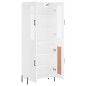 vidaXL Highboard Weiß 69,5x34x180 cm Holzwerkstoff vidaXL Highboard Weiß 69,5x34x180 cm Holzwerkstoff