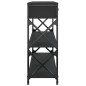 vidaXL Konsolentisch Schwarz 100x28x75 cm Holzwerkstoff vidaXL Konsolentisch Schwarz 100x28x75 cm Holzwerkstoff