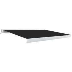 vidaXL Kassettenmarkise mit Motor 400x300 cm Anthrazit