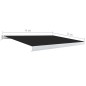 vidaXL Kassettenmarkise mit Motor 400x300 cm Anthrazit vidaXL Kassettenmarkise mit Motor 400x300 cm Anthrazit