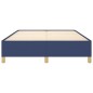 Bettgestell Blau 140x200 cm Stoff Bettgestell Blau 140x200 cm Stoff