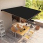 vidaXL Kassettenmarkise mit Motor 450x300 cm Anthrazit vidaXL Kassettenmarkise mit Motor 450x300 cm Anthrazit