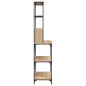 vidaXL Bäckerregal 6 Fächer Sonoma-Eiche 90x40x180 cm Holzwerkstoff