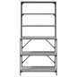 vidaXL Bäckerregal 6 Fächer Grau Sonoma 90x40x180 cm Holzwerkstoff vidaXL Bäckerregal 6 Fächer Grau Sonoma 90x40x180 cm Holzwerkstoff
