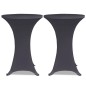 vidaXL Stretch-Tischhussen 4 Stk. 60 cm Anthrazit vidaXL Stretch-Tischhussen 4 Stk. 60 cm Anthrazit