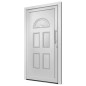 vidaXL Haustür Weiß 110x210 cm vidaXL Haustür Weiß 110x210 cm