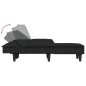vidaXL Schlafsofa in L-Form Schwarz 255x140x70 cm Samt vidaXL Schlafsofa in L-Form Schwarz 255x140x70 cm Samt