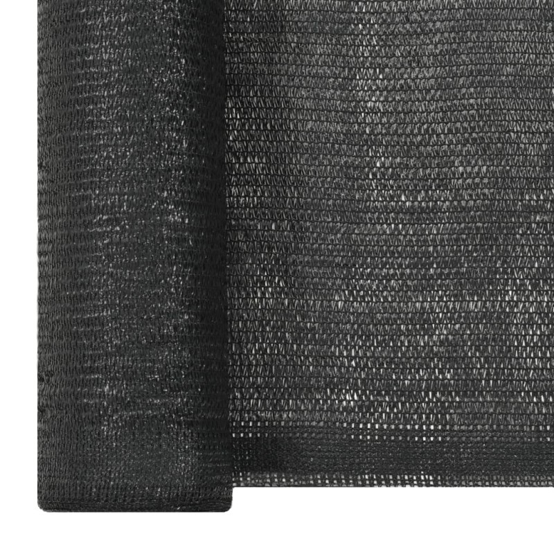 vidaXL Sichtschutznetz HDPE 1x25 m Schwarz 150 g/m² vidaXL Sichtschutznetz HDPE 1x25 m Schwarz 150 g/m²